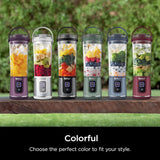 Vaso portátil Ninja BC155PS para batidos y smoothies 18oz