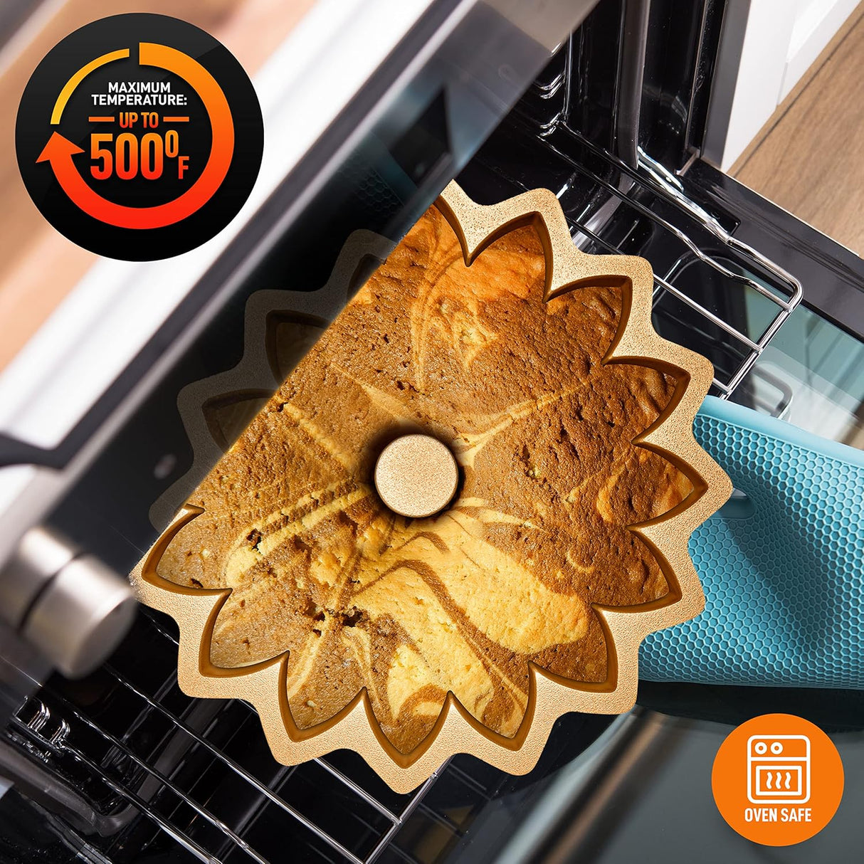 Molde para tartas antiadherente de aluminio NutriChef