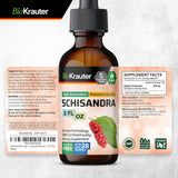Gotas de Schisandra - Suplemento Natural - 2 Fl.Oz.
