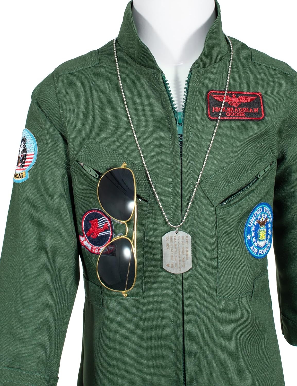 Disfraz Piloto de Combate Kids - Traje Aviador con Accesorios