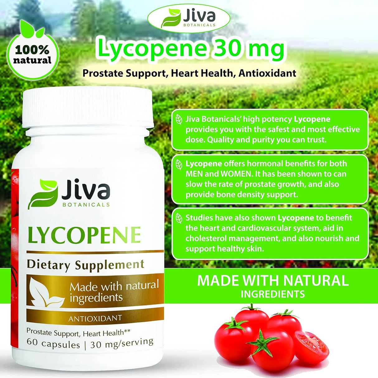 Suplementos Alimenticios Cápsulas de licopeno