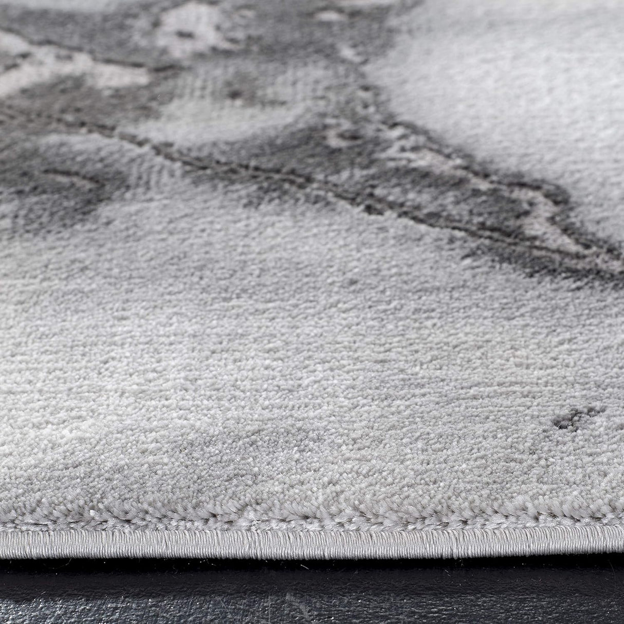 Alfombra de área moderna abstracta, diseño fácil de cuidar, CFT877G