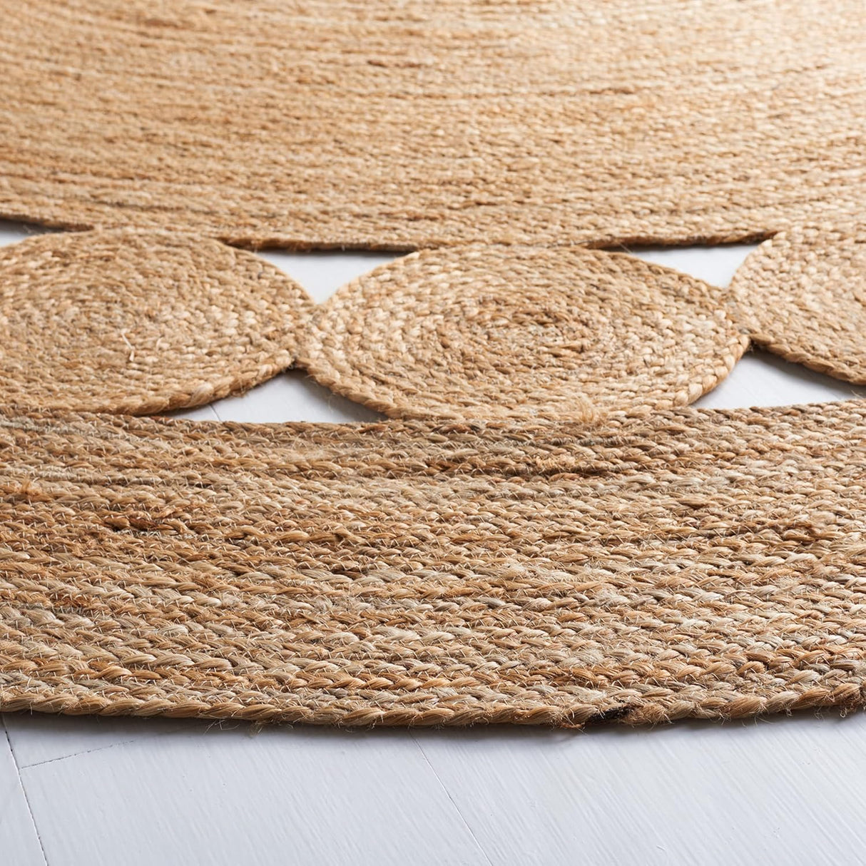 Alfombra de fibra natural SAFAVIEH, hecha a mano, modelo NF364A