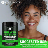 Gomitas de Shilajit Orgánico con Alga Sea - Inmunidad