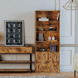 Estantería Industrial IRONCK con Puertas y 6 Estantes, 70