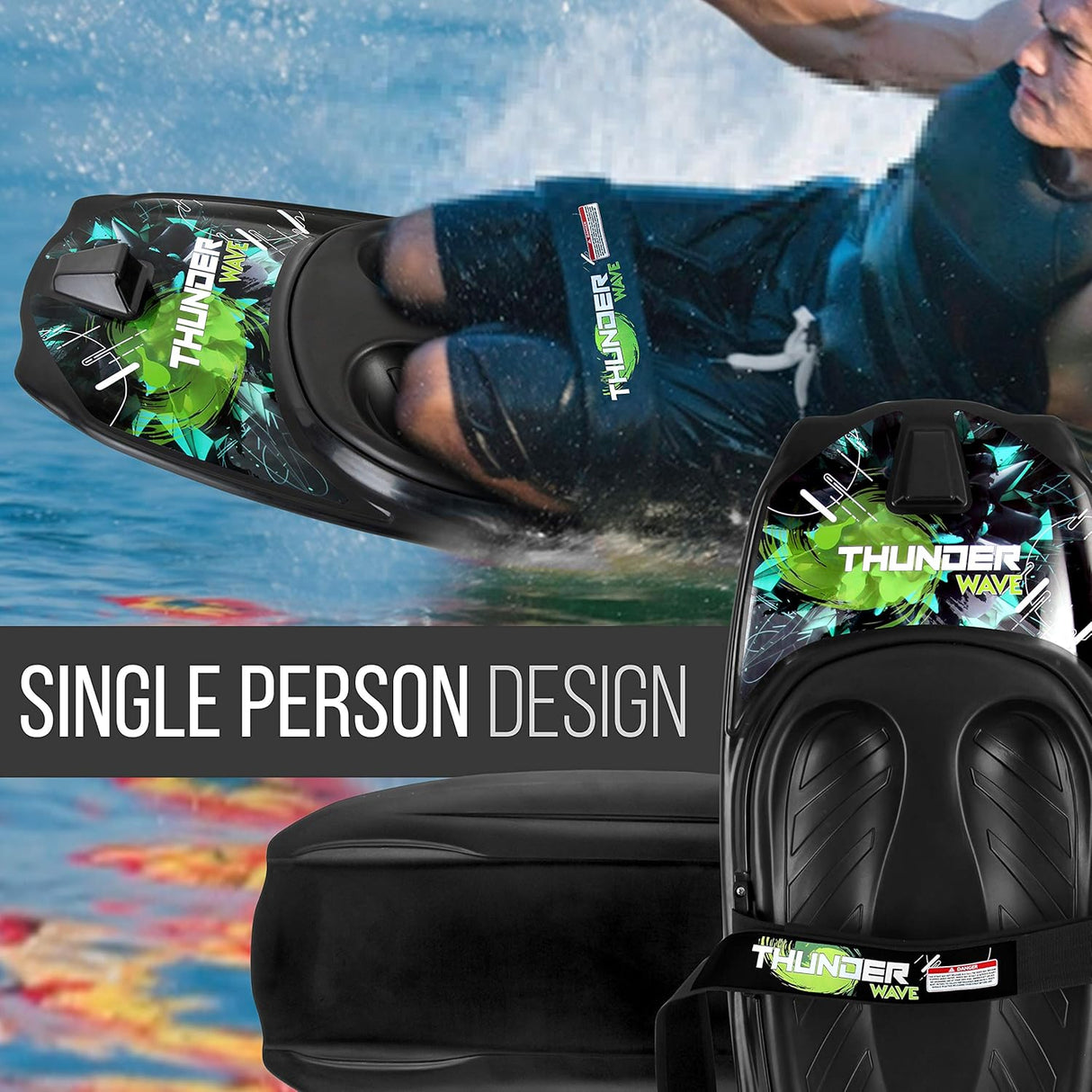 Rodillera deportiva acuática con gancho SERENELIFE