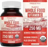 Vitamina C Orgánica de Frutas con Cofactores de Absorción