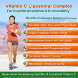 Suplemento Nutrition Complejo liposomal de vitamina C 180cáp