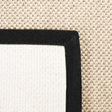 Alfombra de yute 4' x 6' SAFAVIEH Natural Fiber NF143A