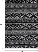 Alfombra Acento Tulum - Diseño Tribal Marroquí, Fácil Cuidado