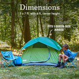 Tienda de campaña Coleman Sundome, 2-6 personas, impermeable
