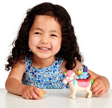 Figura articulada Unipony, Bluey, 2.5-3 pulgadas, juguete