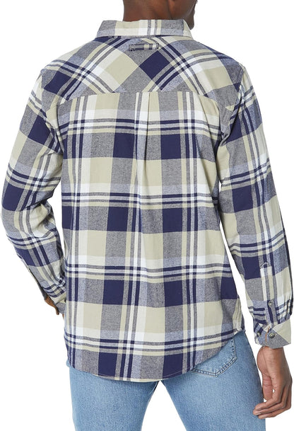 Camisa de franela para hombre talla forma de cuadros