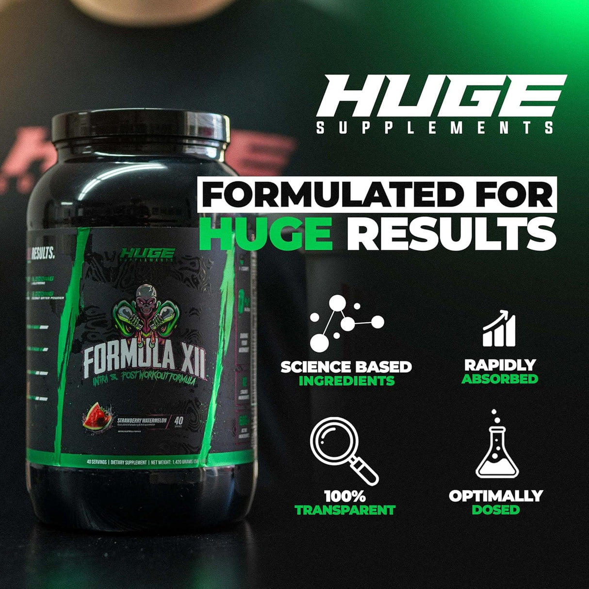 Formula XII Carb y Recovery, Mejora Rendimiento y Hidratación