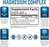 Suplementos Alimenticios Complejo de magnesio alta calidad
