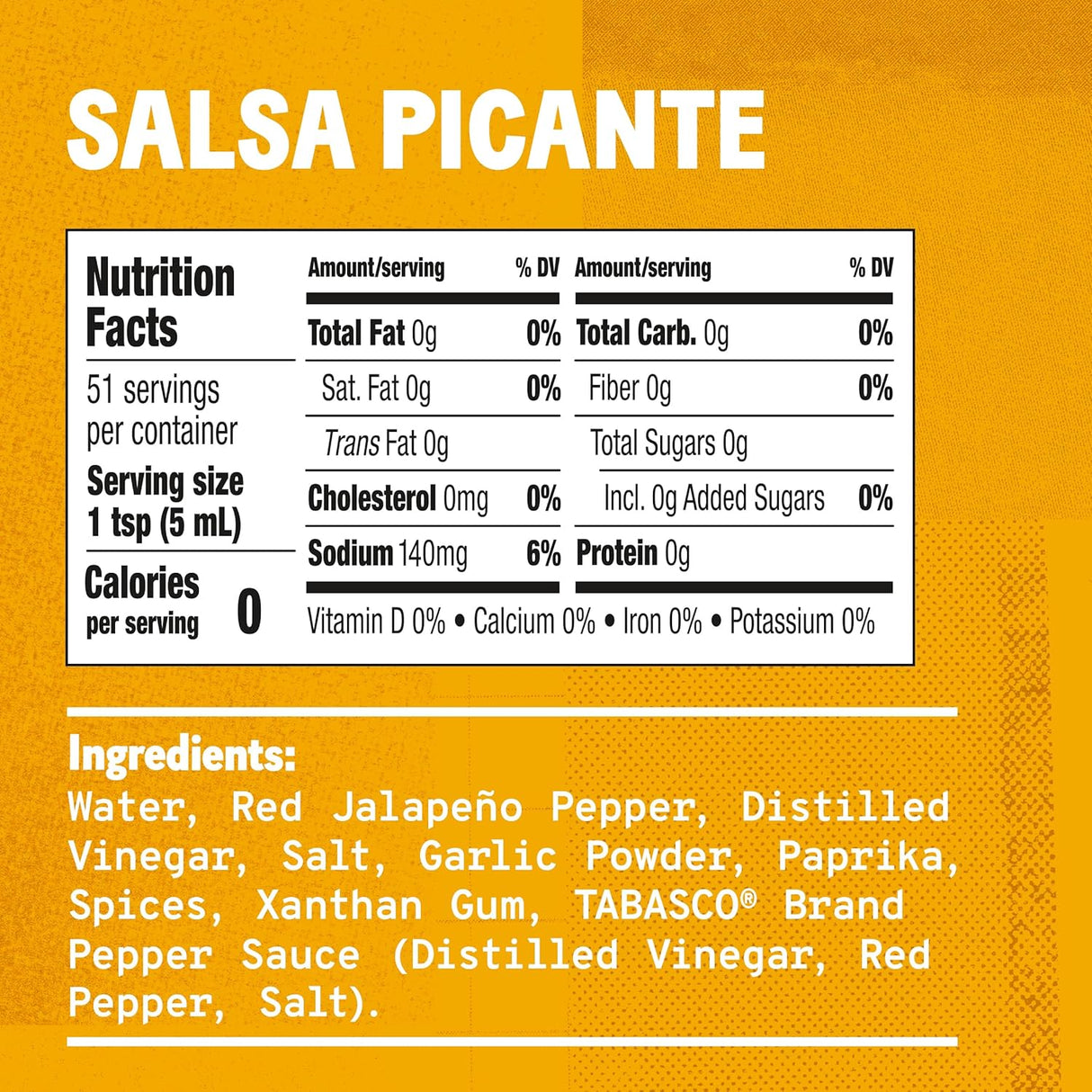Salsa Picante TABASCO® - Suave, Espesa, Auténtica, 8.6 oz