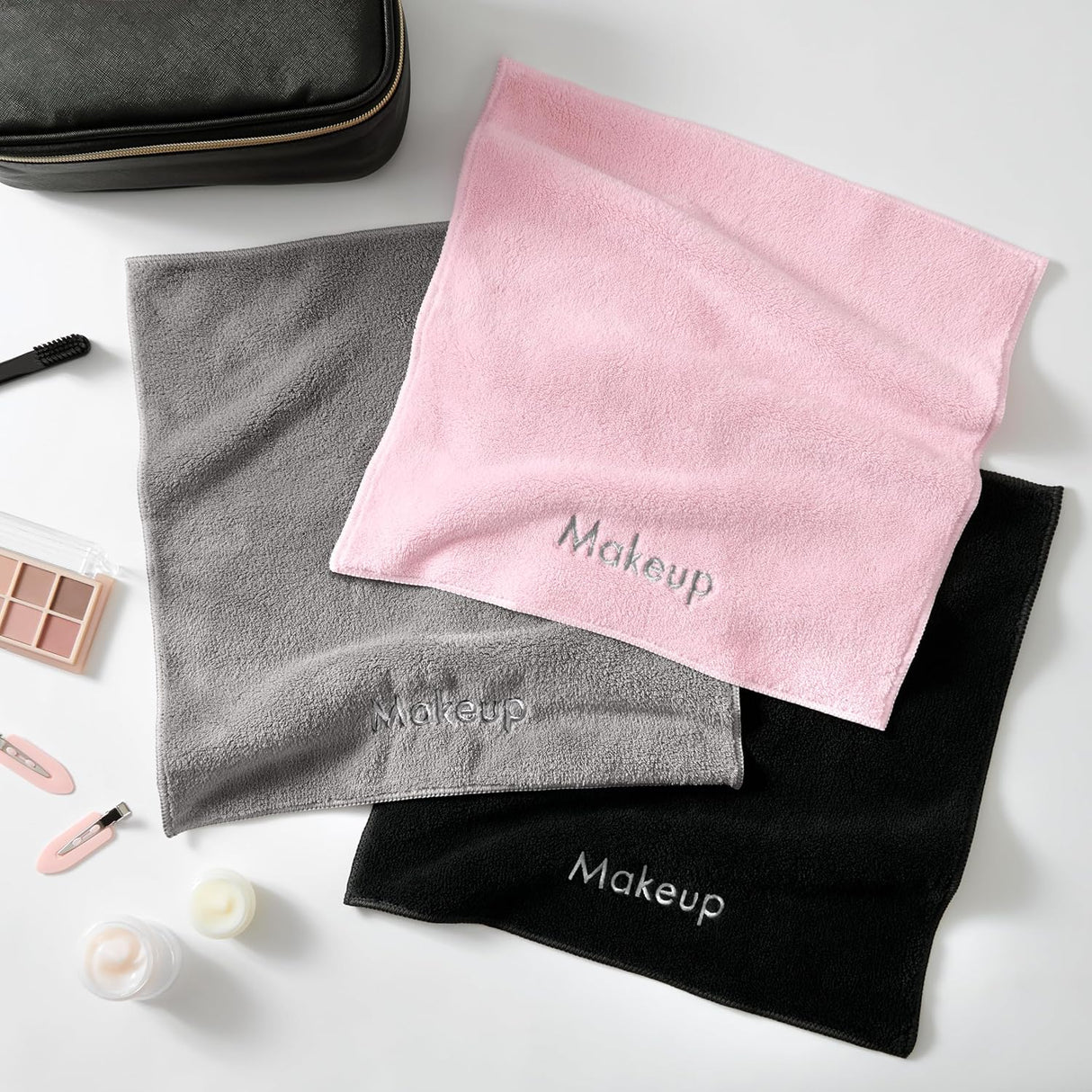Toallas de Maquillaje Arkwright - Microfibra Suave 13x13 in