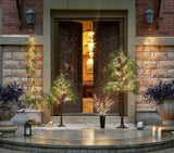 Árbol LED Birchlitland 6FT 195L Luz de Hadas Decoración Navidad