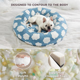 Cama para perros pequeños antideslizante azul Lesure Donu