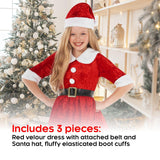 Disfraz de Sra. Claus para Niñas - Morph - Vestido Festivo