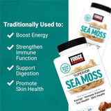 Force Factor Sea Moss, Suplemento Irish, Energía, Inmuno, 60 Soft Chews