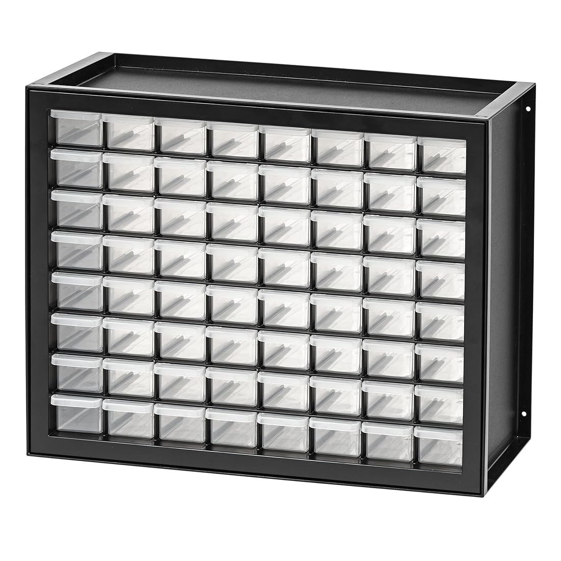 64 Cajones y gabinete de hardware color negro