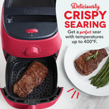 Freidora de aire DASH Tasti-Crisp™ 2.6 Qt, 1000 W, Compacta