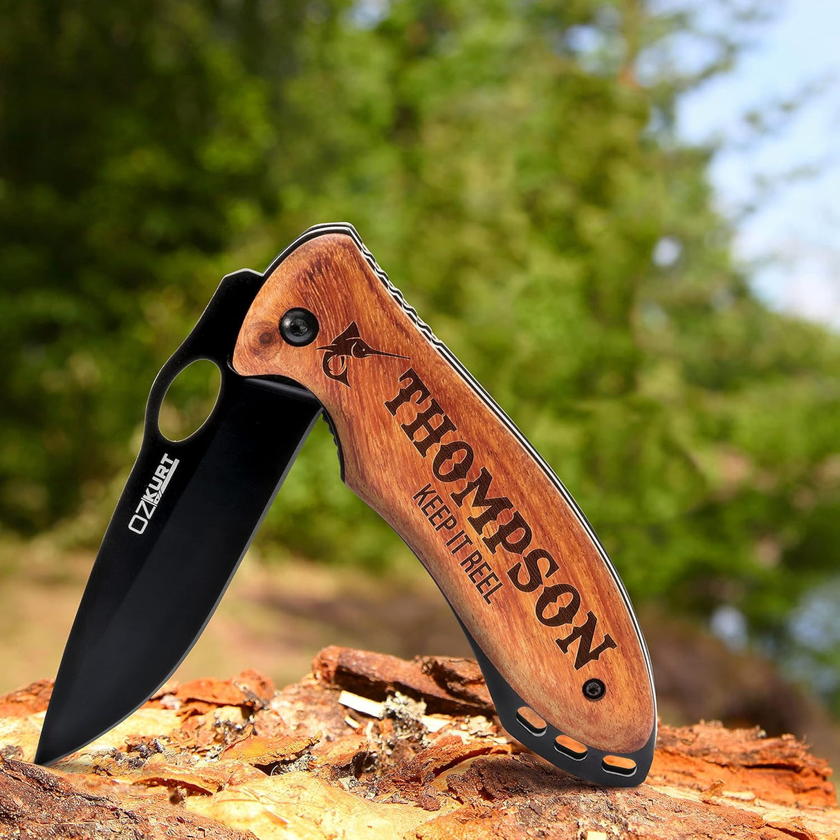 Cuchillo de bolsillo personalizado para hombres