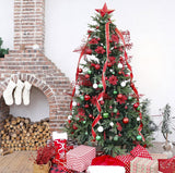 Adornos Navideños Shatterproof 36pcs, Decoración Árbol, Modelo.