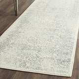 Runner de Alfombra Oriental Desgastada, Fácil Cuidado, ADR109C