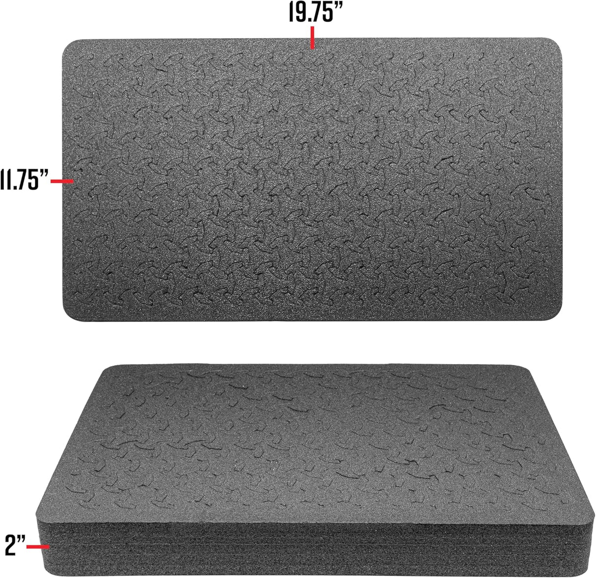 Maleta rígida de 22 Eylar, impermeable y a prueba de golpes, XP