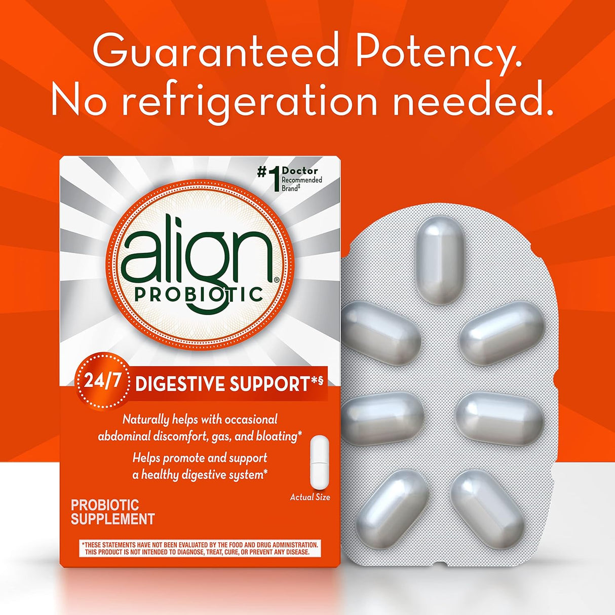 Suplemento Align Probióticos probióticos  salud digestiva