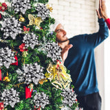 Flores Poinsettia Artificiales, Decoraciones Navidad, 36 Pcs