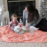 Manta Fleece Bedsure 50x60 Pulgadas Suave y Ligera para Sofá