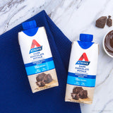Batido rico en proteínas Dark Chocolate Royale, sin gluten, apto para ceto
