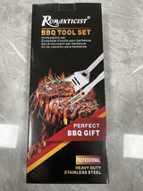 Set de Accesorios BBQ 28pc ROMANTICIST - Acero Inoxidable