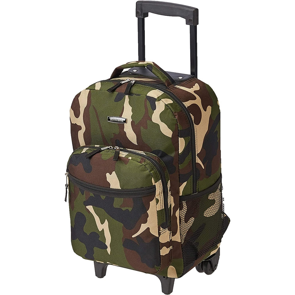 Morral de viaje de Camuflaje con ruedas Rockland R01-CAMO
