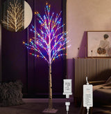 Árbol LED Birchlitland 6FT 330L con luces múltiples, modelo 2023