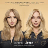 Coloración permanente para el cabello + brillo, 8 rubio medio