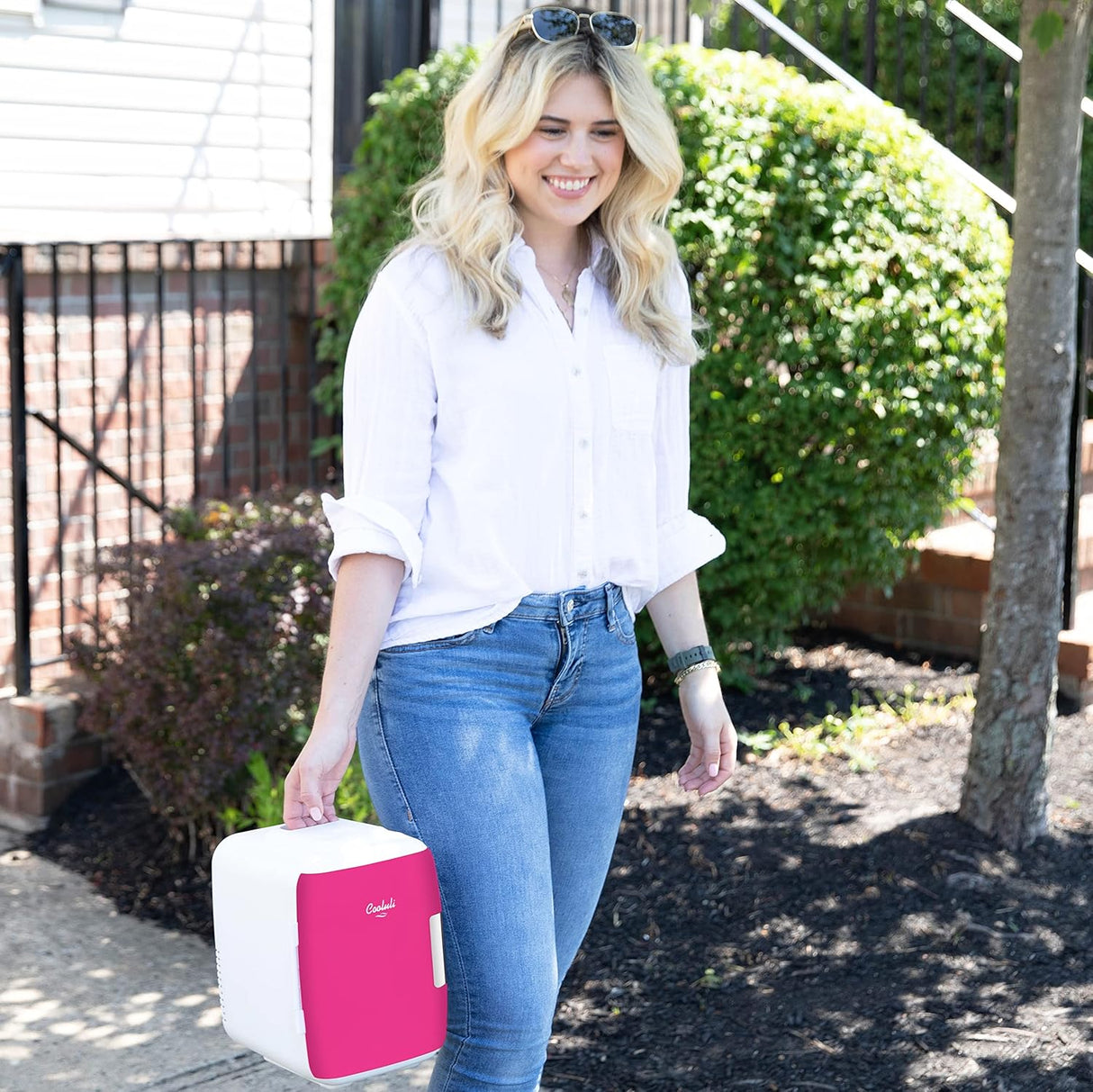 Mini nevera Cooluli 4L/6 latas para skincare y comida