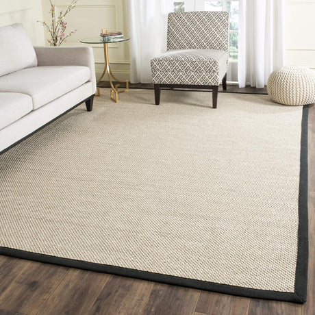 Alfombra de fibra natural, fácil cuidado, diseño de sisal, NF143E