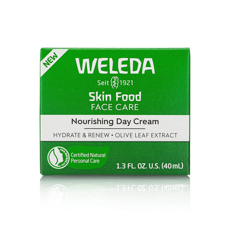 Crema de día nutritiva para el cuidado facial Weleda