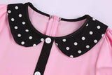 Disfraz Poodle para Niñas, Con Scarf de Lunares, Modelo 50s