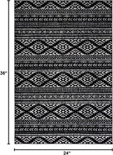 Alfombra de Accent, Diseño Tribal Boho, Modelo TUL272Z
