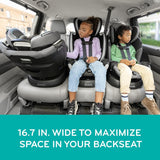 Asiento giratorio 2 en 1 para automóvil con funda Evenflo