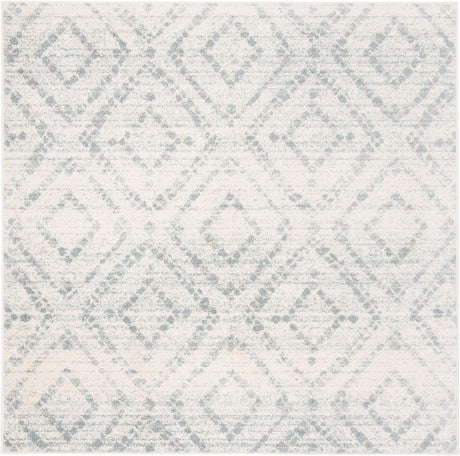 Alfombra Moderna con Diseño Diamante Distressed - ADR131T