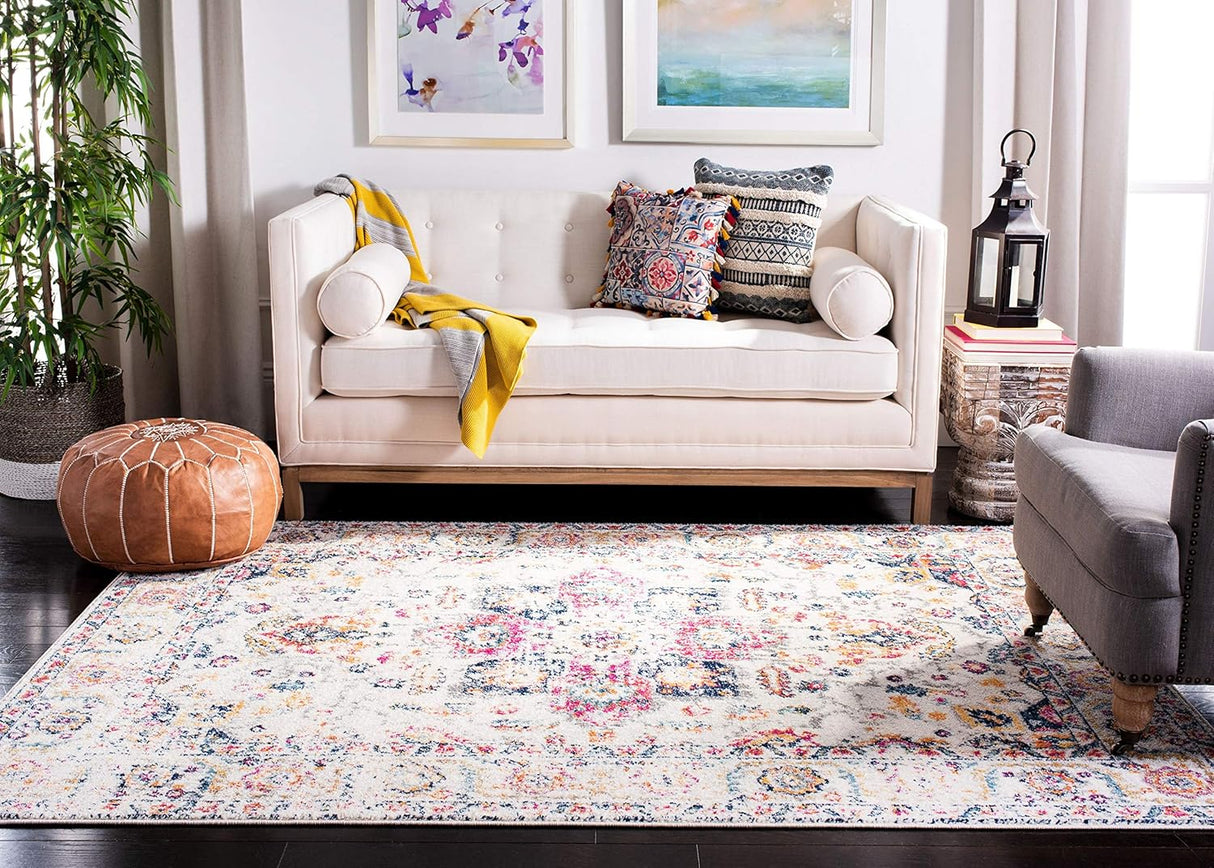 Alfombra SAFAVIEH Madison, diseño medallón, fácil cuidado, MAD603R