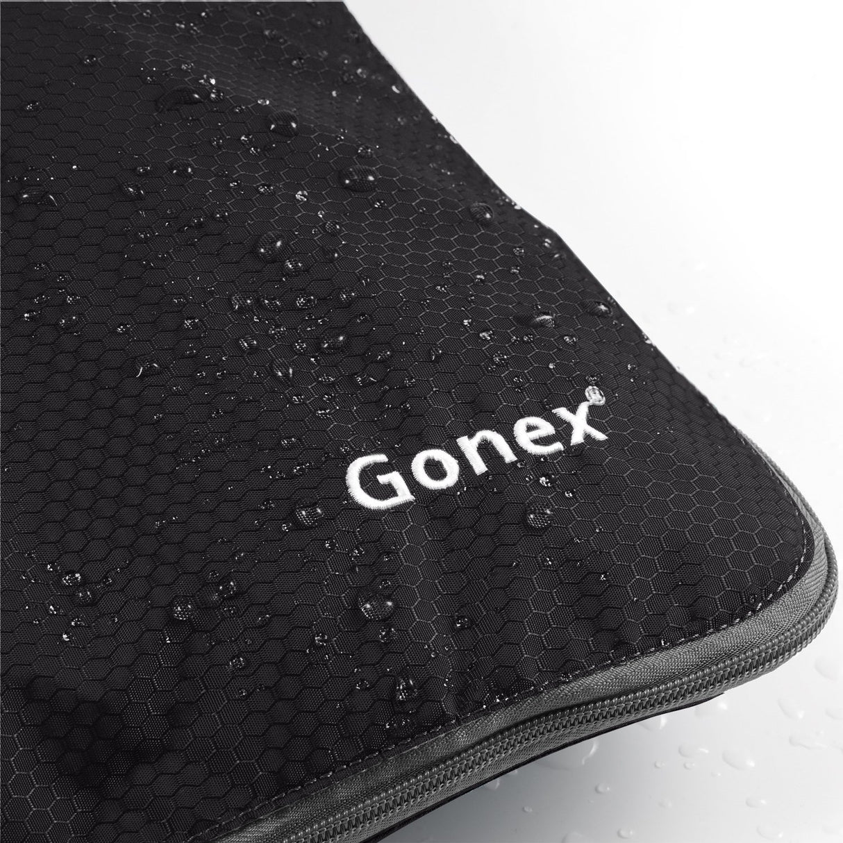 Bolsa de lona plegable de viaje 60L resistente al agua negro