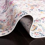 Alfombra Oriental Medallón Distressed para Sala y Comedor MAD603R