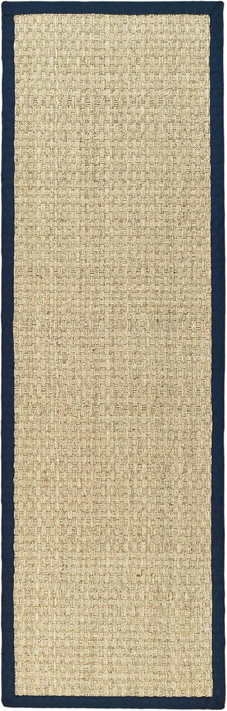 Alfombra Runner de Fibra Natural, SAFAVIEH, Diseño Cesta, NF114E